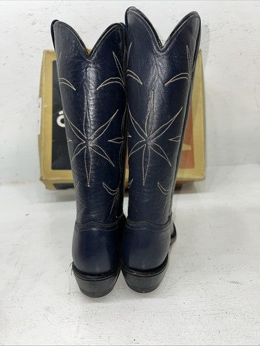 New Women’s Blue Acme Cowboy Boots. 665 6 C. 20-100