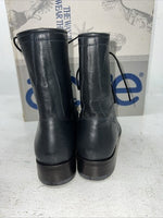 New Women’s Navy Lace Up Acme Cowboy Boots. C 4016 7 M. 18-89