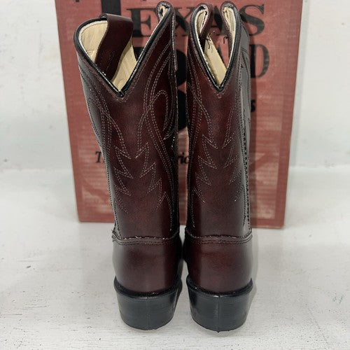 New Children’s Brown Texas Brand Cowboy Boots. C202 11.5 11 1/2 D. 24-102