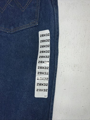 New Boys Blue Denim Wrangler Pro Rodeo Cowboy Cut Jeans. 28/32 C-2