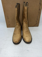 New Women’s Brown J.Chisholm Cowboy Boots. L 1014 7 M. 19-110