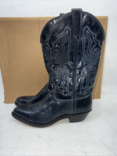 New Women’s Navy Capezio Cowboy Boots. L 392 7.5 7 1/2 M. 17-51