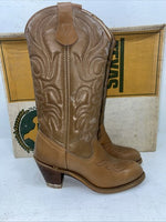 New Women’s Brown Texas Brand Cowboy Boots. 4911 6.5 6 1/2 M. 19-47