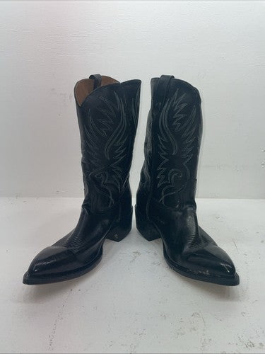 New Men’s Black Acme Cowboy Boots. 4710 11.5 11 1/2 D. 9-80