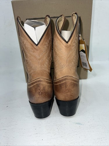 New Children’s Tan Smoky Mountain Cowboy Boots.  3051 C 12 R. 24-111