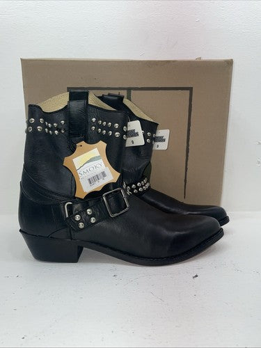 New Women’s Black Smoky Mountain Cowboy Boots. 6341 9. 15-87