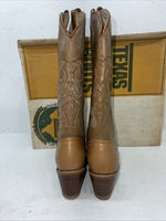 New Women’s Brown Texas Brand Cowboy Boots. 4911 6.5 6 1/2 M. 19-47