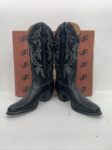 New Women’s Black Imperial Cowboy Boots. L 150 9 N. 15-86