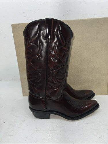 New Women’s Brown Acme Cowboy Boots. 639  6.5 6 1/2 M. 20-95
