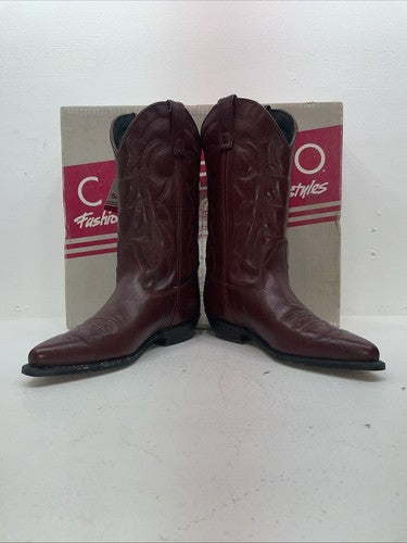 New Women’s Red Capezio Cowboy Boots. L 553 9 M. 15-111