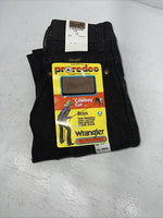 New Boys Black Wrangler Cowboy Cut Pro Rodeo Denim Jeans. 10 Regular C-12