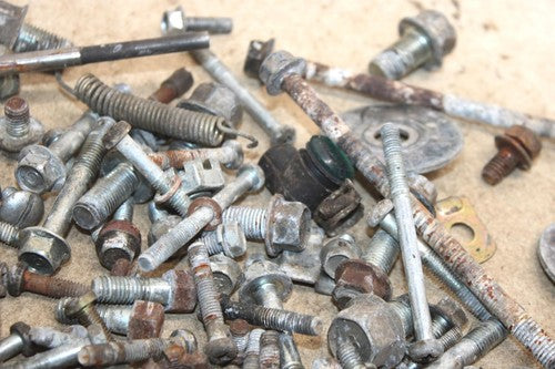 1987 Yamaha  Badger Yfm80t Oem Nut Bolt Washer Spacer Hardware Kit AY9
