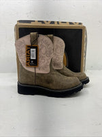 New Women’s Ariat Cowboy Boots 10000828 Brown/pink Boots 6 B 20-9
