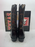 New Men’s Brown Texas Brand Cowboy Boots. 7673 12 D. 8-11