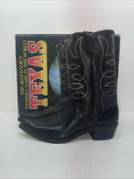 New Men’s Black Texas Brand Cowboy Boots. 6900 11.5 11 1/2 D. 9-54