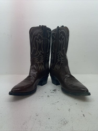 New Men’s Brown Cowbotown Cowboy Boots. J 235 12 D. 10-17