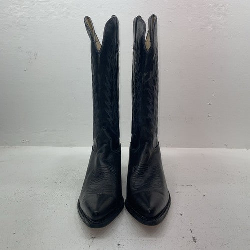 New Women’s Black Texas Brand Cowboy Boots. 4807 10 M. 17-123
