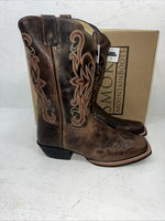 New Women’s Brown Smoky Mountain Cowboy Boots. 3446 Y 7. 19-98