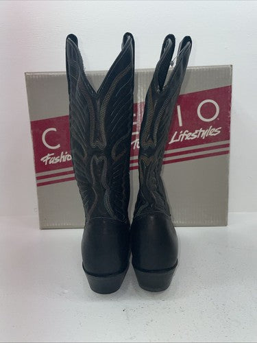 New Women’s Black Capezio Cowboy Boots. L 280 8.5 8 1/2 M. 16-98