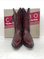 New Women’s Red Capezio Cowboy Boots. L 553 9 M. 15-111