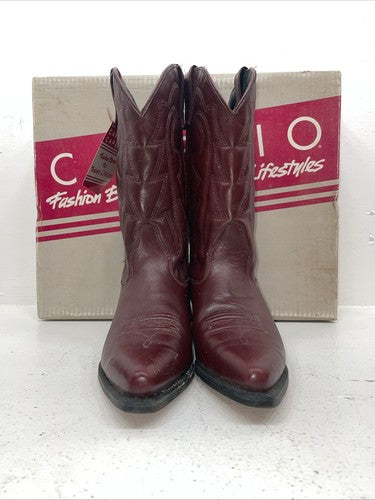 New Women’s Red Capezio Cowboy Boots. L 553 9 M. 15-111