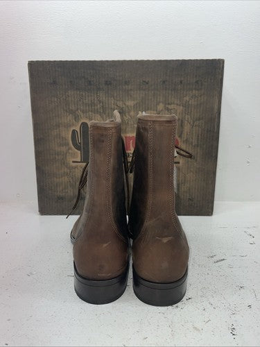 New Men’s Brown Lace Up Laredo Cowboy Boots. 28 1225 13 E E. 10-43