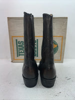 New Men’s Brown Texas Brand Cowboy Boots. 6611 11 D. 9-23