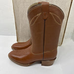 NEW Men’s Brown Western Cowboy Boot, Texas Brand. Size 5D. #1-4