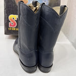 NEW navy Blue Western Boot Texas Brand. Size 4.5D. #1-6