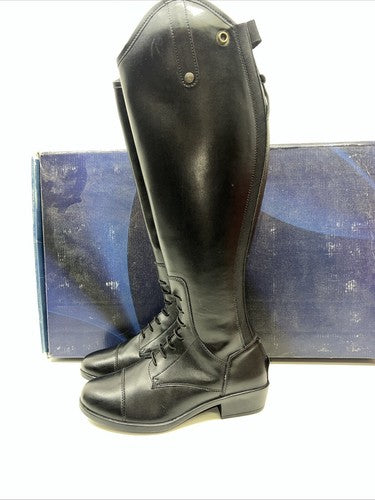 New Women’s Black Ovation English Riding Boots. 470072 9 W. 12-45