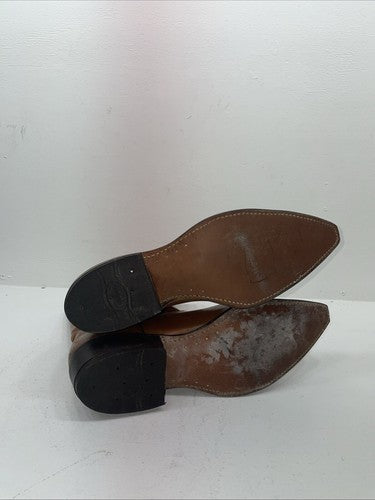 New Men’s Brown Acme Cowboy Boots. 71533 12 D. 9-53