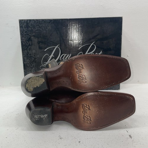 New Women’s Brown Dan Post Cowboy Boots. 3693 10 M. 17-121