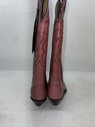 New Women’s Pink Texas Brand Cowboy Boots. 4903 6.5 6 1/2 M. 19-109