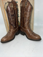 New Children’s Brown Texas Brand Cowboy Boots. C191 10 D. 24-47