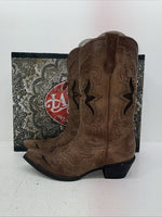 New Women’s Brown Laredo Cowboy Boots. 52145 8.5 8 1/2 M. 15-42
