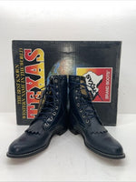 New Women’s Navy Texas Brand Cowboy Boots. 4445 8 M. 16-15