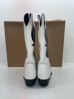 New Women’s White Capezio Cowboy Boots. L 777 8 M. 16-118