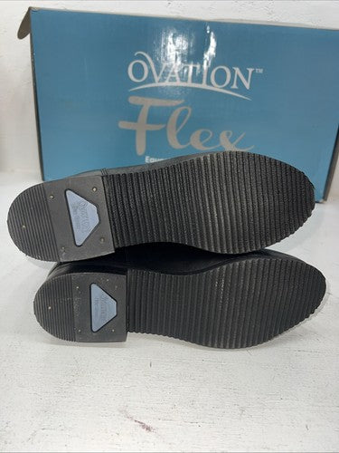 New Women’s Black Ovation English Riding Boots. 468543 9 W. 12-76