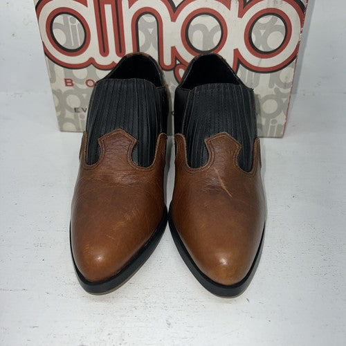 New Women’s Brown And Black Dingo Shoe Boots. 6 M. 20-18