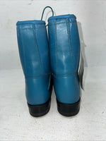 New Women’s Blue Lace Up Texas Brand Cowboy Boots. L 4465 7 M. 17-7