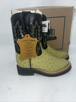 New Children’s Lime Smoky Mountain Cowboy Boots. 3027C 11.5 11 1/2 D. 24-83
