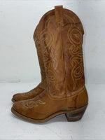 New Women’s Brown Texas Brand Cowboy Boots. L 244 7 M. 18-61