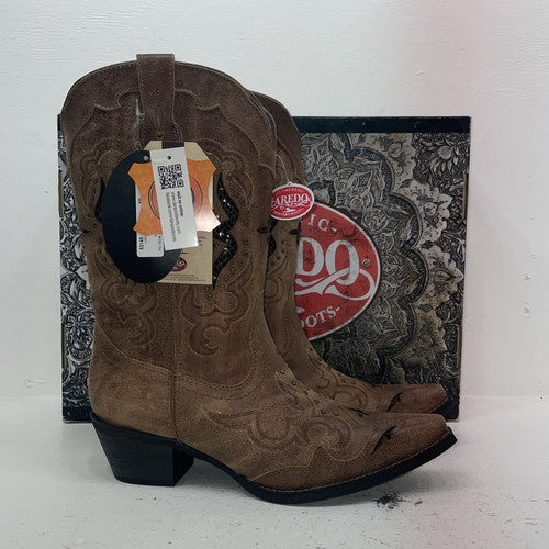 New Women’s Brown Laredo Cowboy Boots. 52145 10 M. 15-153