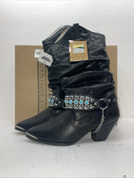 New Women’s Black Smoky Mountain Cowboy Boots. 6301 9 M. 15-95