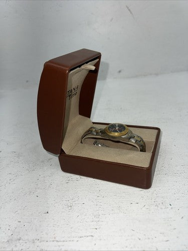 New Women’s Montana Silversmiths Gold Silver Watch. MT670 D-23