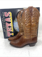 New Women’s Brown Texas Brand Cowboy Boots. 4244 7 M. 18-34