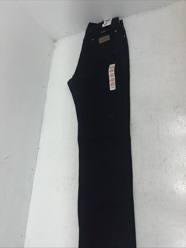 New Men’s Black Original Fit Cowboy Cut Pro Rodeo Jeans. 34/36 E-1