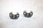 1987 Kawasaki 650 Sx Oem Handlebar Clamp Pair 92037-503 JK7