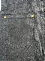 New Boys Black Wrangler Pro Rodeo Cowboy Cut Denim Jeans. 14/27 Regular C-21