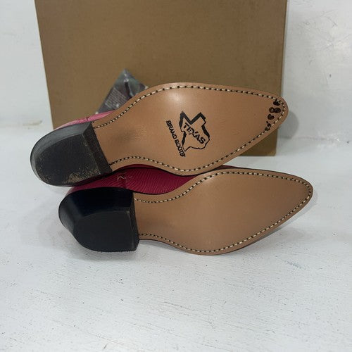 New Women’s Dark Pink Texas Brand Cowboy Boots. 4639 5.5 5 1/2 M. 20-37